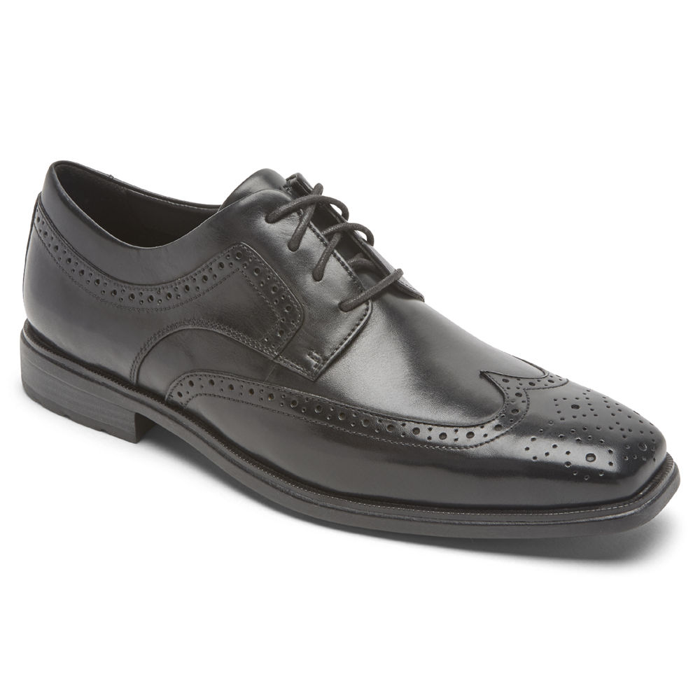 Rockport Pen Sko Herre Svart - Dres Sports Business 2 Wingtip - JDSP82354